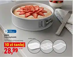 Lidl ZENKER Forma do pieczenia oferta