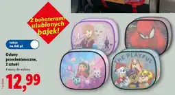 Lidl Osłony przeciwsłoneczne, 2 sztuki oferta