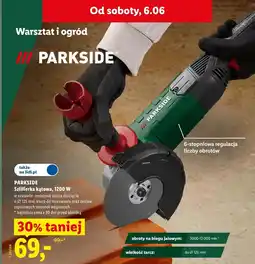 Lidl Szlifierka kątowa, 1200 W PARKSIDE oferta