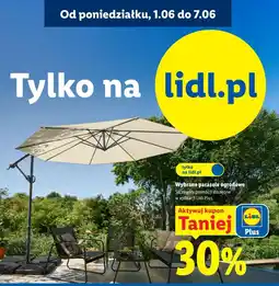 Lidl Wybrane parasole ogrodowe oferta