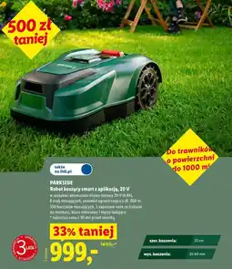 Lidl Robot koszący smart z aplikacją, 20 V oferta