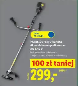 Lidl Akumulatorowa podkaszarka 2 w 1, 40 V oferta