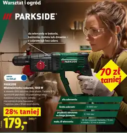 Lidl PARKSIDE Młotowiertarka z udarem, 1050 W oferta