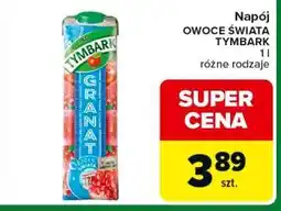 Carrefour Express Napój OWOCE ŚWIATA TYMBARK 1 l różne rodzaje oferta