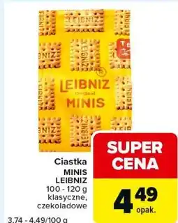 Carrefour Express Ciastka MINIS LEIBNIZ oferta