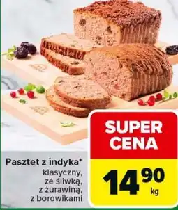 Carrefour Express Pasztet z indyka* klasyczny, ze śliwką, z żurawiną, z borowikami oferta