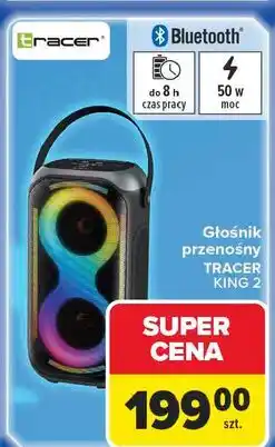 Carrefour Głośnik king 2 bt tws Tracer oferta