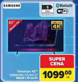 Carrefour Telewizor 43u8072f Samsung oferta