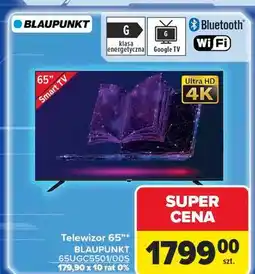 Carrefour Telewizor 65ugc5501/00s Blaupunkt oferta