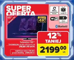 Carrefour Telewizor qled 65qg7c14 Thomson oferta
