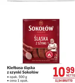 Makro Sokołów Kiełbasa śląska z szynki oferta