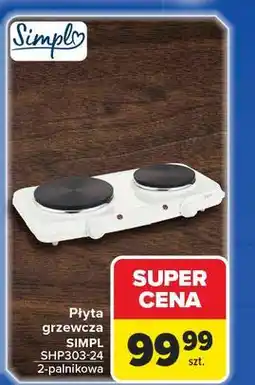 Carrefour Płyta grzewcza shp303-24 Simpl oferta
