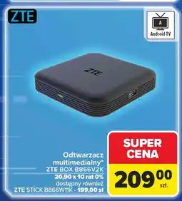 Carrefour Odtwarzacz multimedialny stick b866w11k Zte oferta