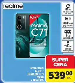 Carrefour Smartfon c71 Realme oferta
