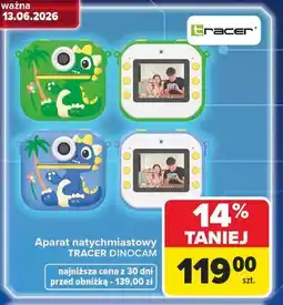 Carrefour Aparat z drukarką dinocam Tracer oferta