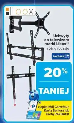 Carrefour Uchwyt do telewizora Libox oferta