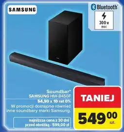 Carrefour Soundbar hw-b450/en Samsung oferta