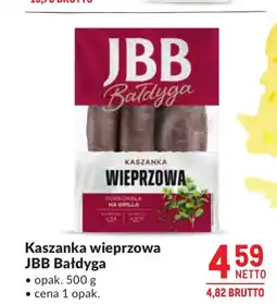 Makro Jbb Bałdyga Kaszanka wieprzowa oferta
