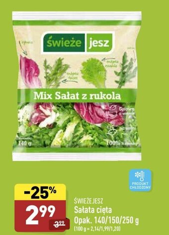 ALDI Sałata cięta 140-250g oferta