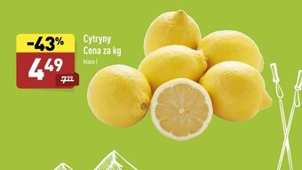 ALDI Cytryny 1kg oferta