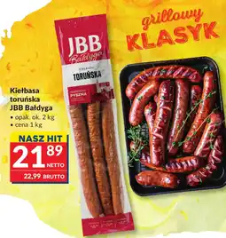Makro Jbb Bałdyga Kiełbasa toruńska oferta