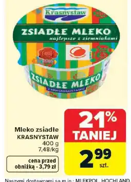 Carrefour Krasnystaw Mleko zsiadłe oferta