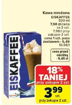 Carrefour Hochwald Kawa mrożona eiskaffee oferta