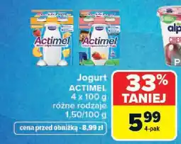 Carrefour Actimel Jogurt oferta