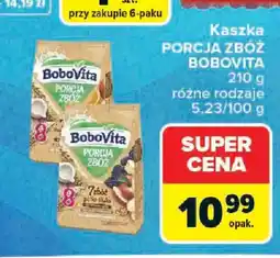 Carrefour BoboVita Kaszka porcja zboż oferta