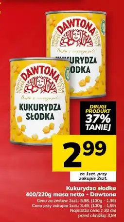 Hitpol Dawtona Kukurydza słodka oferta