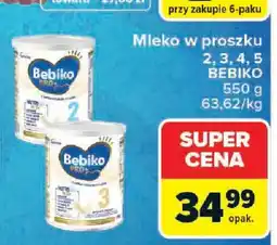 Carrefour Bebiko pro+ Mleko w proszku oferta