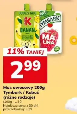 Hitpol Tymbark / Kubuś Mus owocowy oferta