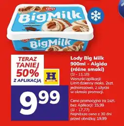 Hitpol Algida Lody Big Milk oferta