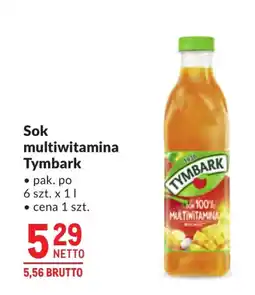 Makro Tymbark Sok multiwitamina oferta