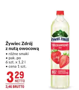 Makro Żywiec Zdrój z nutą owocową oferta