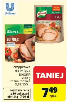 Carrefour Knorr Przyprawa do mięsa oferta