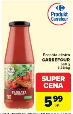 Carrefour Carrefour Passata ekstra oferta