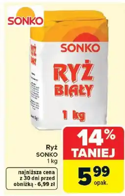 Carrefour Sonko Ryż Biały oferta