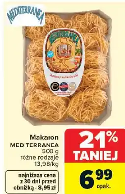 Carrefour Mediterranea Makaron oferta