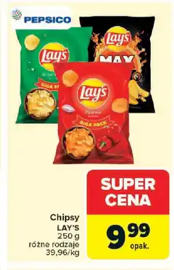 Carrefour Lays Chipsy oferta
