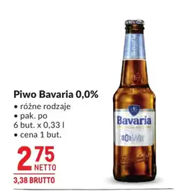 Makro Piwo Bavaria 0,0% oferta