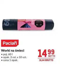 Makro Paclan Worki na śmieci oferta