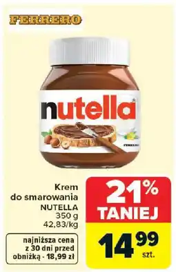 Carrefour Ferrero Nutella Krem do smarowania oferta