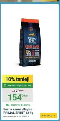 ERLI Sucha karma dla psa PRIMAL SPIRIT oferta