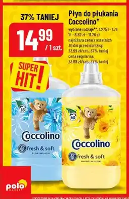 Polomarket Płyn do płukania Coccolino fresh & soft happy yellow oferta