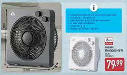 ALDI Wentylator AMBIANO 45W oferta