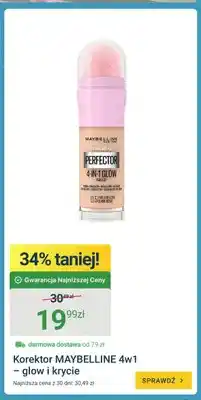 ERLI Korektor MAYBELLINE 4w1 - glow i krycie oferta