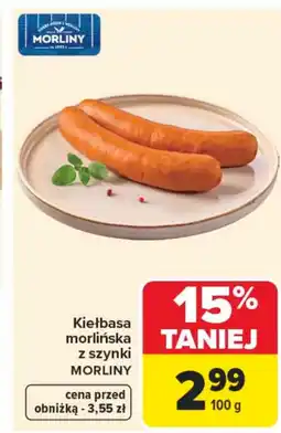 Carrefour Kiełbasa Morliny oferta