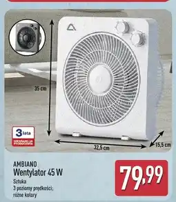 ALDI Wentylator 45W AMBIANO oferta