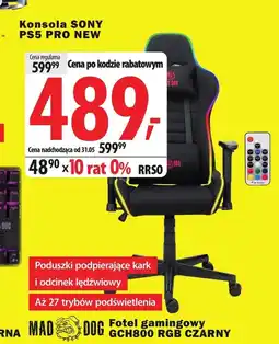 Media Expert Fotel gamingowy Mad Dog oferta